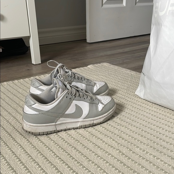 Nike Shoes - Chic Gray and White Sneakers